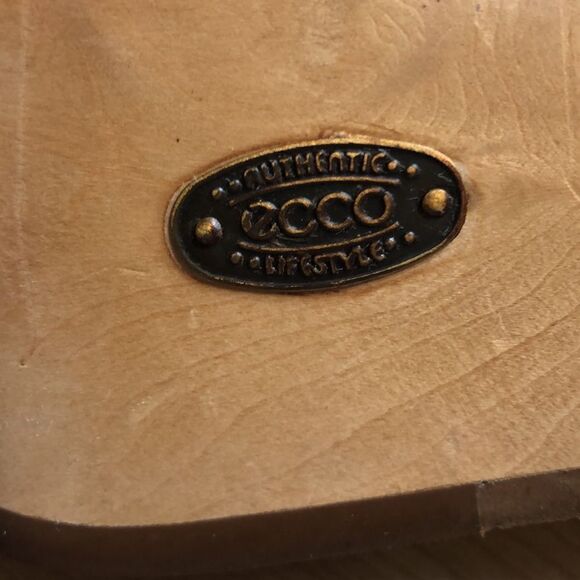 Ecco gladiator wedges size 41 leather - Picture 9 of 11